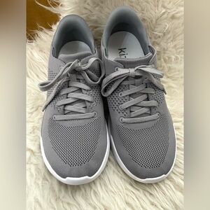Kizik Lima Hands Free Slip On Comfort Shoes Sneakers Gray Women's 10 Men's 8.5